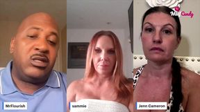 milfcandy podcast: jenn camerons roundtable ep1 with sammiesworld