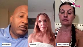 milfcandy podcast: jenn camerons roundtable ep1 with sammiesworld