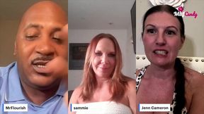 milfcandy podcast: jenn camerons roundtable ep1 with sammiesworld