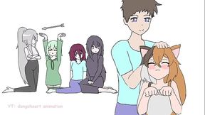 Cat'_s head pat  Minecraft anime ep 5