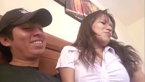 Mi secretaria quiere su dosis de leche diaria, su novio esta trabajando de delivery