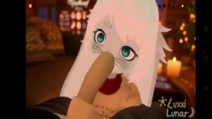 Una feliz Navidad con un conejito femboy