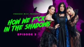 Old Dracula's Wives Enjoy Thanksgiving Foursome Fuckfest