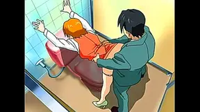 Young Hentai Couple Enjoy Uncensored Animated Ecchi Session With Big Tits Yuri Action