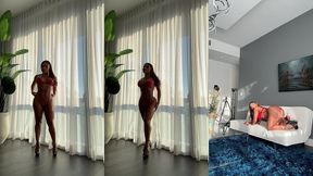 photographer s pov of sexy pornstar photoshoot