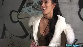 Public Agent - skinny teen with big tits and firm ass will not forget this