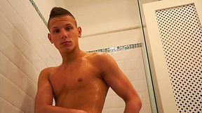 Jaxon's Big Bum Tanned and Sucks Daddy for Cash