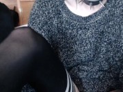 young tgirl stroking 9 inch cock on chaturbate