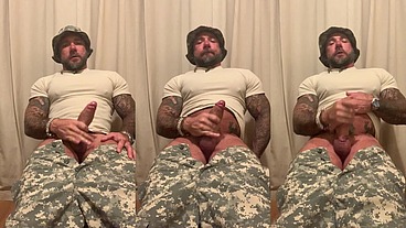 Jason Collins Military Masturbation!