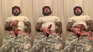 Jason Collins Military Masturbation!