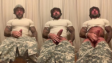 Jason Collins Military Masturbation!