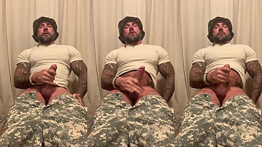 Jason Collins Military Masturbation!