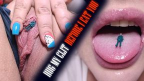 Hug My Clit Before I Eat You (masturbation, vore, gentle to cruel)