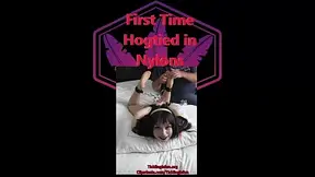 Ditria's First Time Hogtied in Nylons