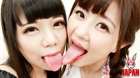 Behind the Scene - Keanon Kuga and Yuika in Their First Lesbian Kiss