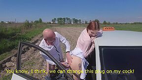 Mia Murkovski - Her First Public Anal With A Taxi Driver