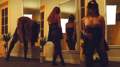 Hot Swedish Amateur Striptease girl so sexy she couldn’t wait much longer