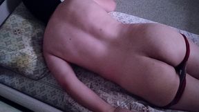 I'm in Bed, Masturbating My Ass