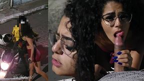 motoboy casado levou o chifrao da mulher no meio da rua! (ela hotwife official e rennan luna)