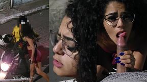 motoboy casado levou o chifrao da mulher no meio da rua! (ela hotwife official e rennan luna)