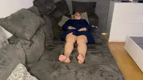 Wet Blondie Moans and Orgasms During Solo Masturbation