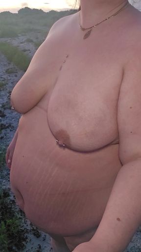 Naked walk again