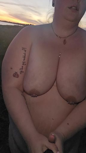Naked walk again