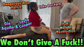 We Don't Give a Fuck About You!