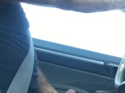 Cum in traffic with me OnlyFans.com/GoGoTeddyBear