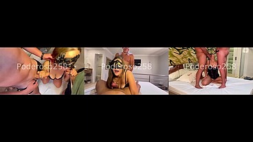 PRIMEIRO MÉNAGE DA HELOISA HOTWIFE: EU COMENDO A ESPOSA NOVINHA NA FRENTE DO CORNO MANSINHO