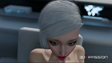 Forgotten Orbital Meta - Deepthroat, Rough Assfuck, Doggystyle &amp_ Massive Cumshot on Tits in Zero Gravity