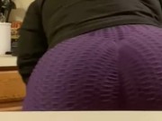 BBW twerking like Kat in Euphoria gets caught