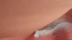 Captain plays with my butt plug before fucking my ass