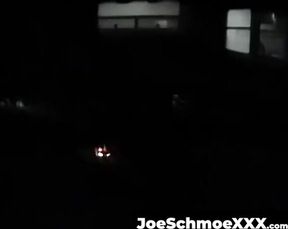 JoeSchmoeXXX.com - Chubby dude Chez blasts his hot cum all over a dude's eager face