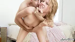 Sucks Cock In Public Before Heading Back To Her Place To Fuck With James Deen And Luna Bast