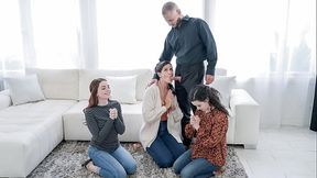 The Lucky Husband Has Three Wives to Freeuse Anytime He Wants - Cncmilf