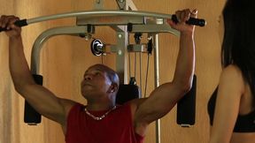 flertando com a novinha da academia - capoeira & melissa lisboa