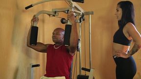 flertando com a novinha da academia - capoeira & melissa lisboa