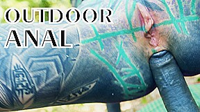 Anal Picnic In Public - Tattoo Couple Outdoor Fuck - ZFilmzOriginals