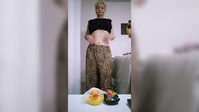 I'm Sure You'd Love to Be in His Shoes &mdash;  Have Him in My Mouth and Spread My Ass Cheeks