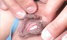 Japanese AV Model gets a lot of cum in already aroused vagina