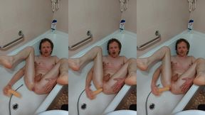 lanatuls - moscow anal slut and whore. hard anal mancunt dildo fucking in bathtube