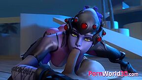 Overwatch Nice Widowmaker Sucks A Big Cock Collection