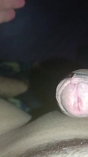Horny Boy Masturbation in Night