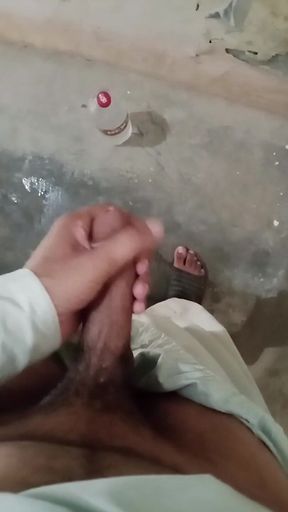 *** Masturbates in the Bathroom