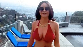 Brunette Bangs the Drone-Hunter!