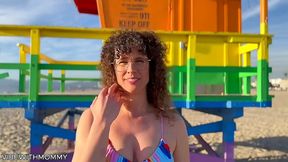 Sexy Milf In Bikini Gets Pounded Hard By Stranger On Sandy Beach