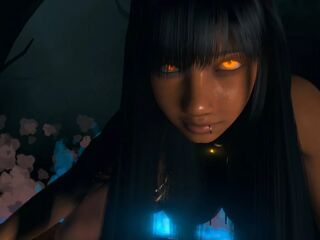 Haloween Peculiar - Queen Cleos Striptease - CG VR Anime Sex Animation by VirtualHeaven