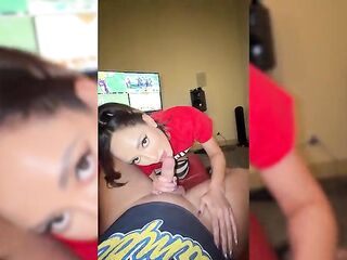 Hawt NC State College Cutie Invites Me Over To See Football And Bang - Chloe Amour