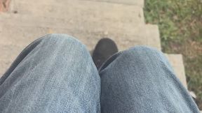 Traveling and smoking a cigarette video